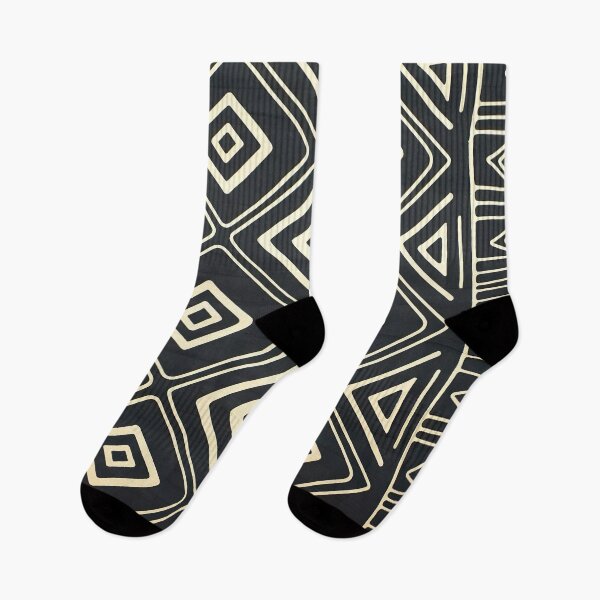 Item preview, Black And White African Mud Cloth Pattern designed and sold by Tamas Das.
