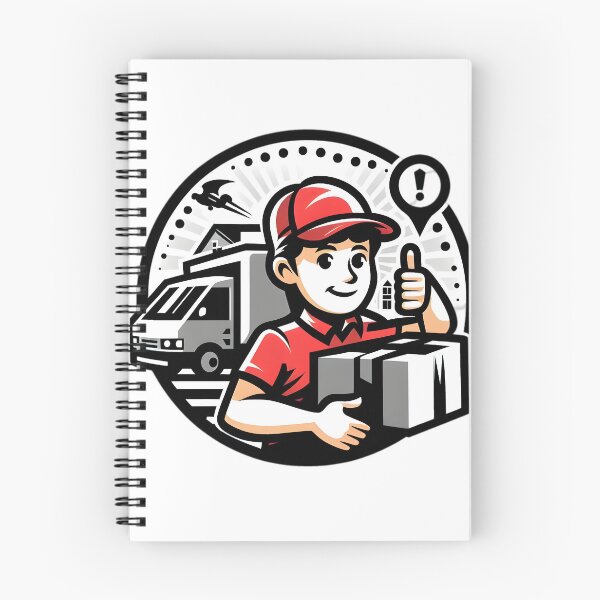 Item preview, "Speed on Wheels: The Ultimate Delivery Hero" designed and sold by vectorillus.