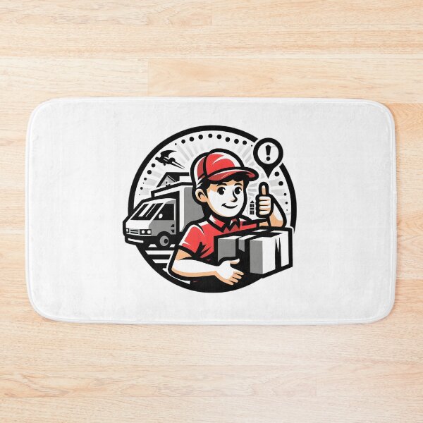 Item preview, "Speed on Wheels: The Ultimate Delivery Hero" designed and sold by vectorillus.