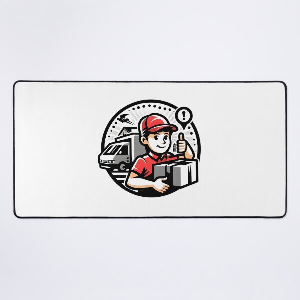 Item preview, "Speed on Wheels: The Ultimate Delivery Hero" designed and sold by vectorillus.