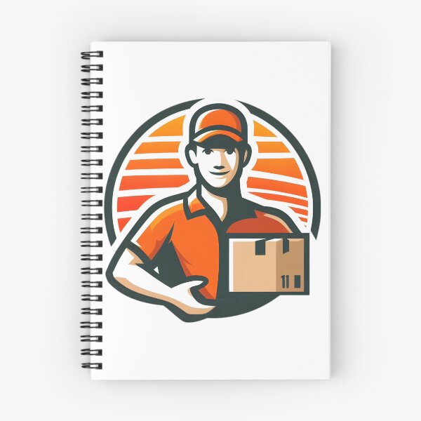 Item preview, "Speed on Wheels: The Ultimate Delivery Hero" designed and sold by vectorillus.