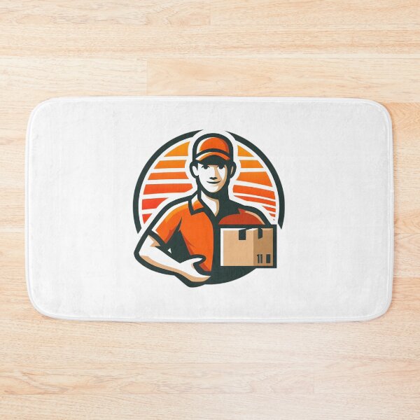 Item preview, "Speed on Wheels: The Ultimate Delivery Hero" designed and sold by vectorillus.