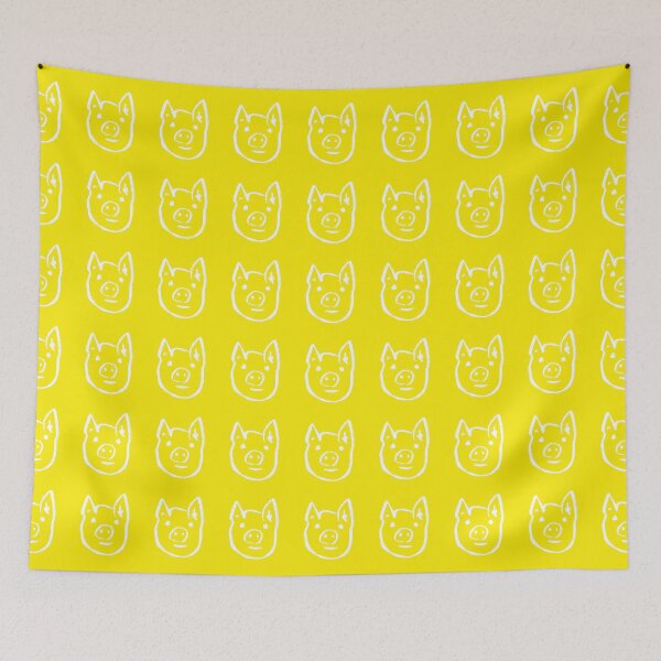 Item preview, Yellow Piggy Face designed and sold by MagentaTwilight.
