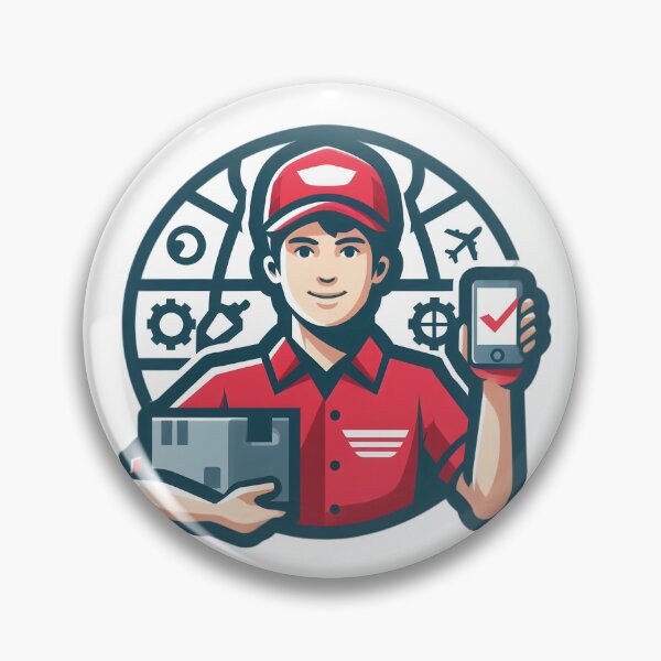 Item preview, "Speed on Wheels: The Ultimate Delivery Hero" designed and sold by vectorillus.