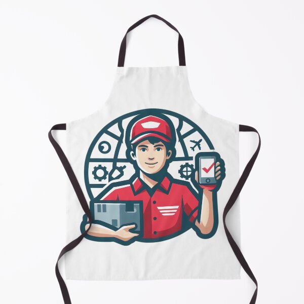 Item preview, "Speed on Wheels: The Ultimate Delivery Hero" designed and sold by vectorillus.
