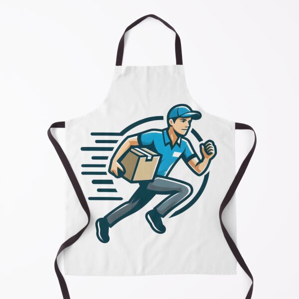 Item preview, "Speed on Wheels: The Ultimate Delivery Hero" designed and sold by vectorillus.