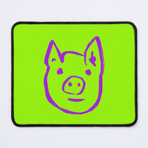 Item preview, Purple Piggy Face designed and sold by MagentaTwilight.