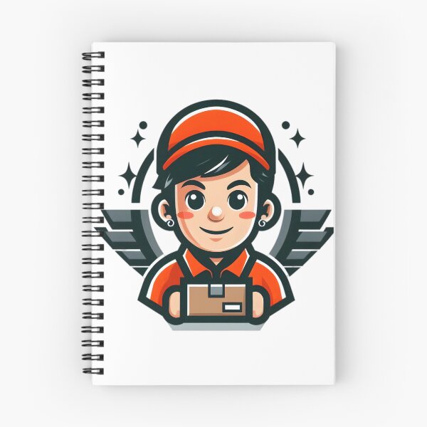 Item preview, "Speed on Wheels: The Ultimate Delivery Hero" designed and sold by vectorillus.