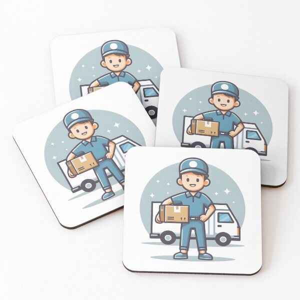 Item preview, "Speed on Wheels: The Ultimate Delivery Hero" designed and sold by vectorillus.
