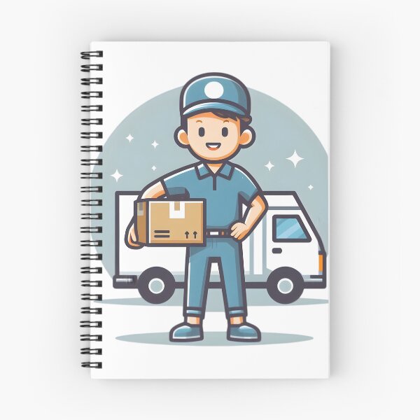 Item preview, "Speed on Wheels: The Ultimate Delivery Hero" designed and sold by vectorillus.