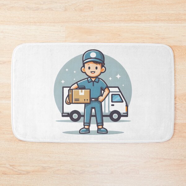 Item preview, "Speed on Wheels: The Ultimate Delivery Hero" designed and sold by vectorillus.