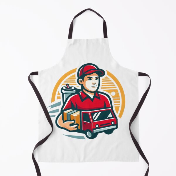 Item preview, "Speed on Wheels: The Ultimate Delivery Hero" designed and sold by vectorillus.