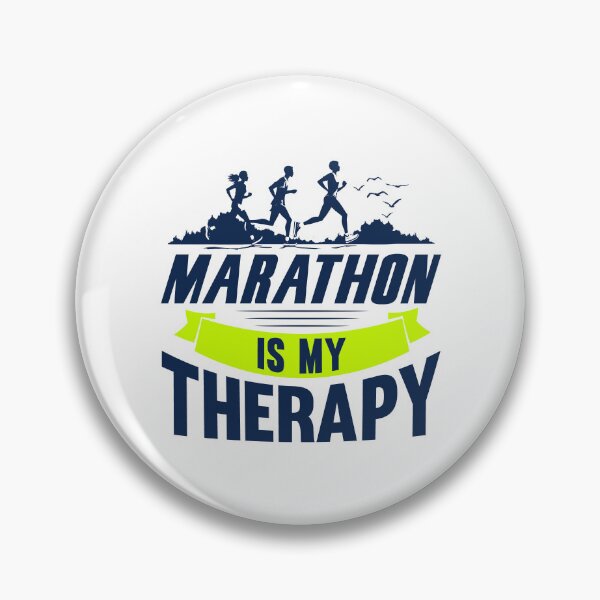 Item preview, Marathon is My Therapy designed and sold by ChemicalXShop.