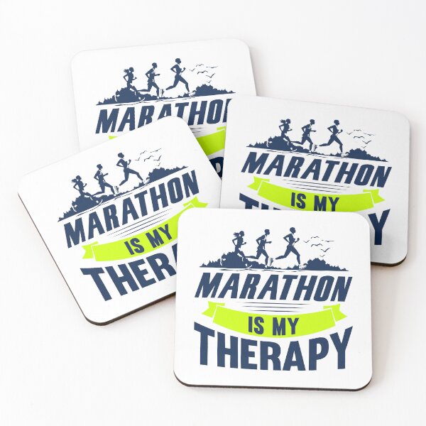 Item preview, Marathon is My Therapy designed and sold by ChemicalXShop.