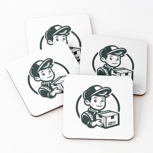 Item preview, "Speed on Wheels: The Ultimate Delivery Hero" designed and sold by vectorillus.
