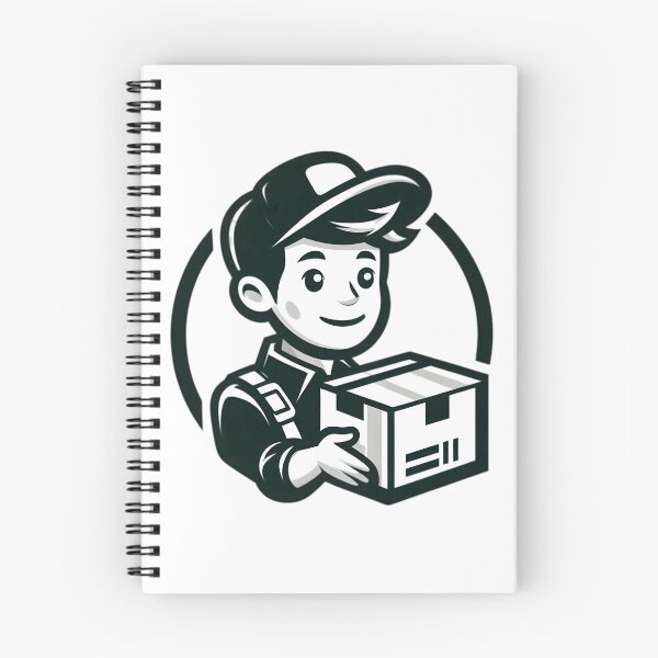 Item preview, "Speed on Wheels: The Ultimate Delivery Hero" designed and sold by vectorillus.