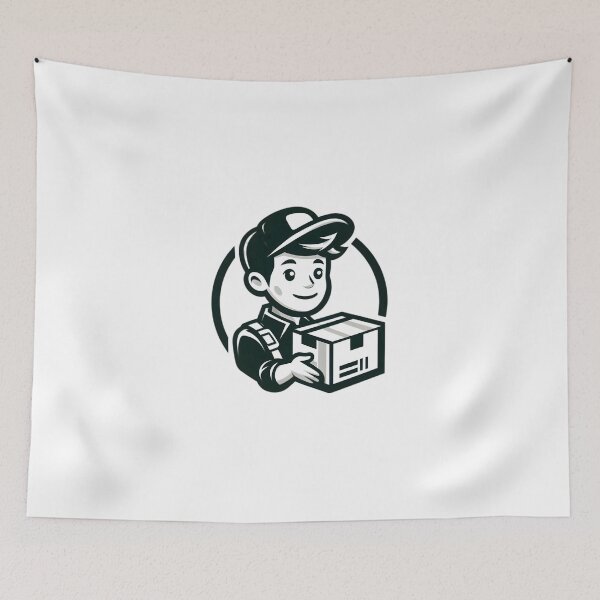 Item preview, "Speed on Wheels: The Ultimate Delivery Hero" designed and sold by vectorillus.