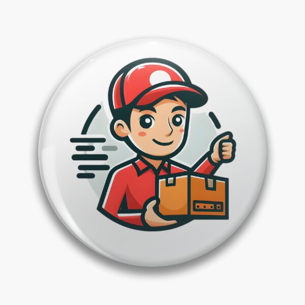 Item preview, "Speed on Wheels: The Ultimate Delivery Hero" designed and sold by vectorillus.