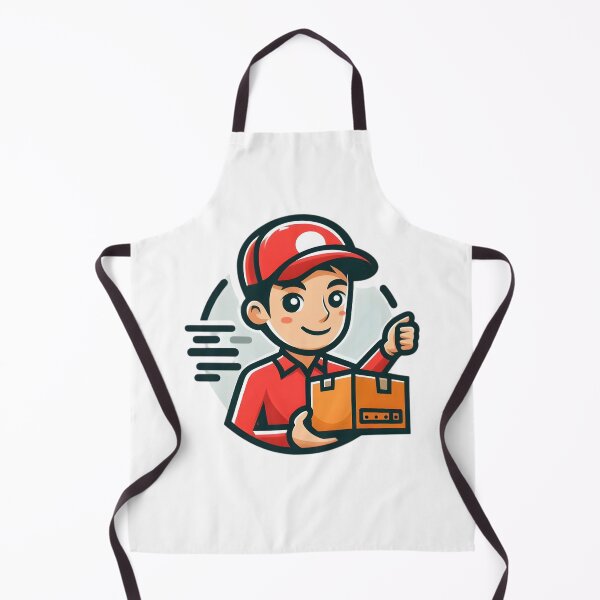 Item preview, "Speed on Wheels: The Ultimate Delivery Hero" designed and sold by vectorillus.