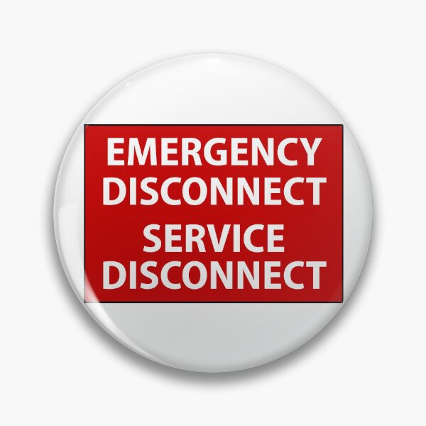 Item preview, Emergency Disconnect Service Disconnect designed and sold by Jaxym.