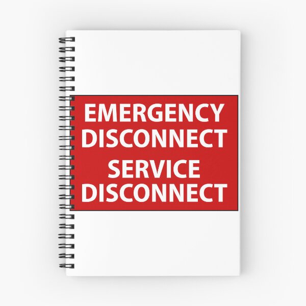 Item preview, Emergency Disconnect Service Disconnect designed and sold by Jaxym.