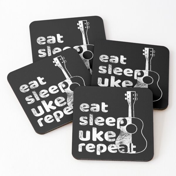 Item preview, Eat Sleep Uke Repeat designed and sold by UkeverseGifts.