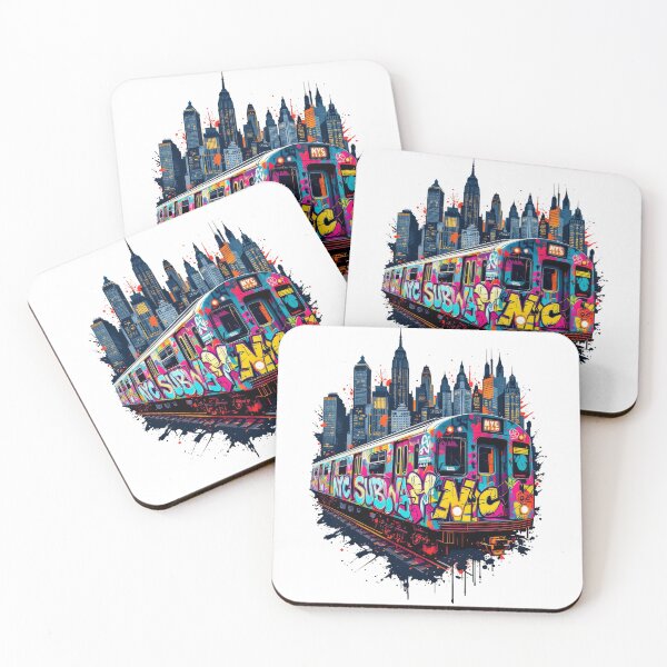 Item preview, New York Subway NYC Subway Train designed and sold by MayaDelaye.