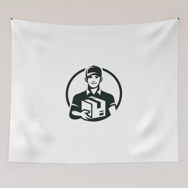 Item preview, "Speed on Wheels: The Ultimate Delivery Hero" designed and sold by vectorillus.