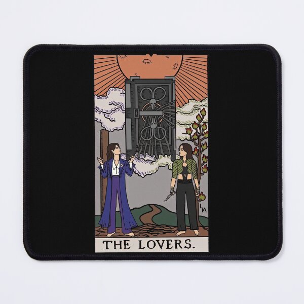 Item preview, The Lovers Agathario Tarot Card designed and sold by AtanacioBridget.