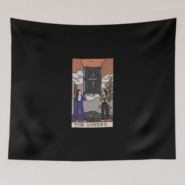 Item preview, The Lovers Agathario Tarot Card designed and sold by AtanacioBridget.