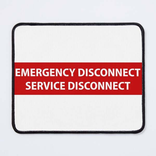 Item preview, Emergency Disconnect Service Disconnect designed and sold by Jaxym.
