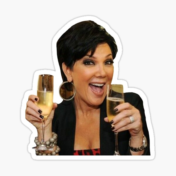 kris jenner Sticker