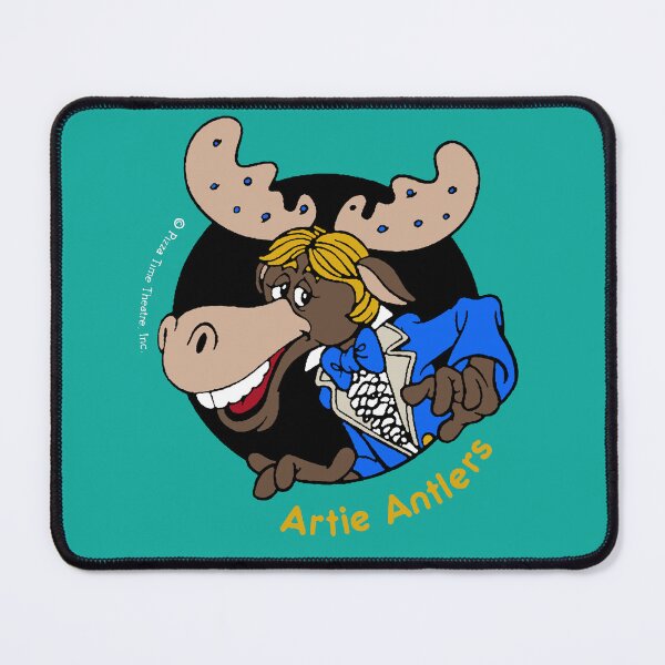 Item preview, Pizza Time Theatre 'Artie Antlers' Pin designed and sold by Mister-Macabre.