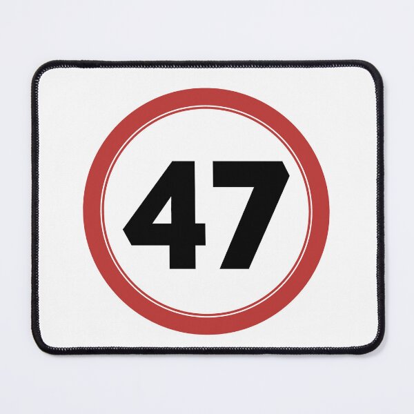 Item preview, Speed limit 47, happy 47th birthday designed and sold by Wolagno.