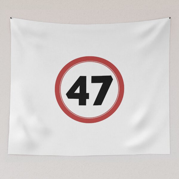 Item preview, Speed limit 47, happy 47th birthday designed and sold by Wolagno.
