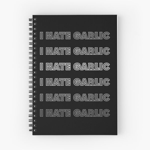 Item preview, I hate garlic designed and sold by GartenIdeen.