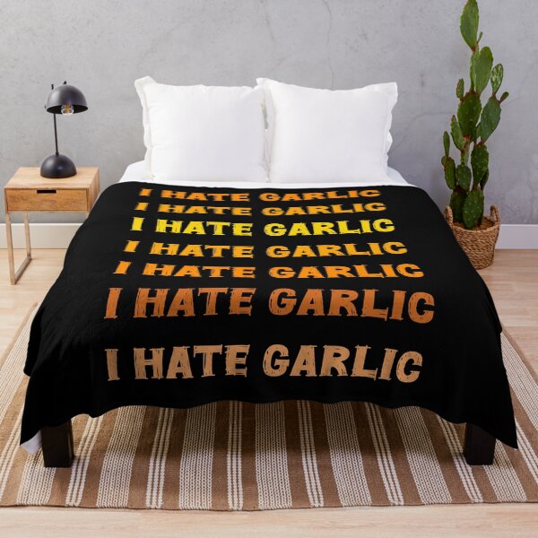Item preview, I hate garlic designed and sold by GartenIdeen.