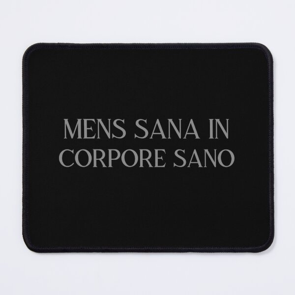 Item preview, Mens Sana in Corpore Sano grey 2 designed and sold by VRedBaller.