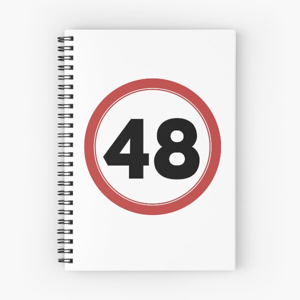 Item preview, Speed limit 48, happy 48th birthday designed and sold by Wolagno.