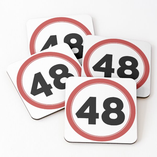Item preview, Speed limit 48, happy 48th birthday designed and sold by Wolagno.