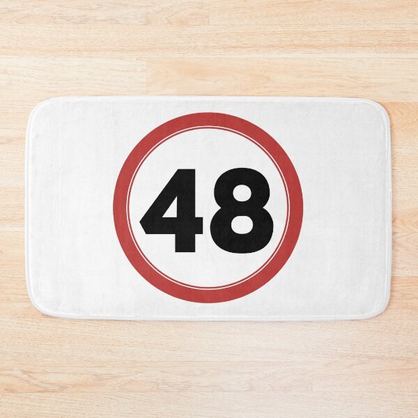 Item preview, Speed limit 48, happy 48th birthday designed and sold by Wolagno.