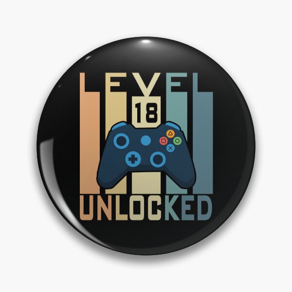 Item preview, 18th Birthday Gaming Level 18 Unlocked Gamer Funny Happy Birthday Boys Men designed and sold by Loyaltees Apparel.
