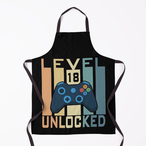 Item preview, 18th Birthday Gaming Level 18 Unlocked Gamer Funny Happy Birthday Boys Men designed and sold by Loyaltees Apparel.