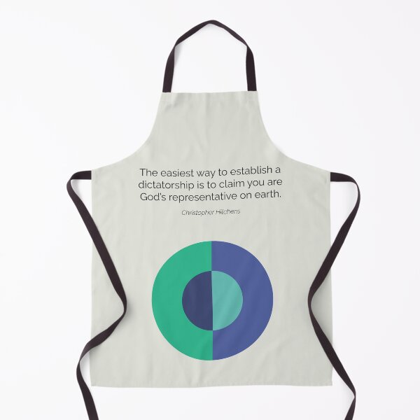 Item preview, Christopher Hitchens Atheism Quote Minimalist Artwork designed and sold by kakarikihill.