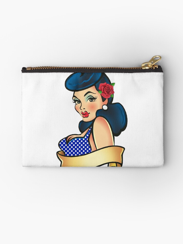 Blue Hair Betty Paige Pinup Girl Bettie Paige Pinup Girl
