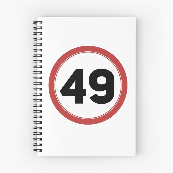 Item preview, Speed limit 49, happy 49th birthday designed and sold by Wolagno.