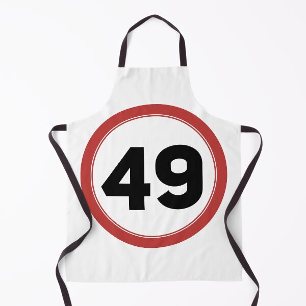 Item preview, Speed limit 49, happy 49th birthday designed and sold by Wolagno.