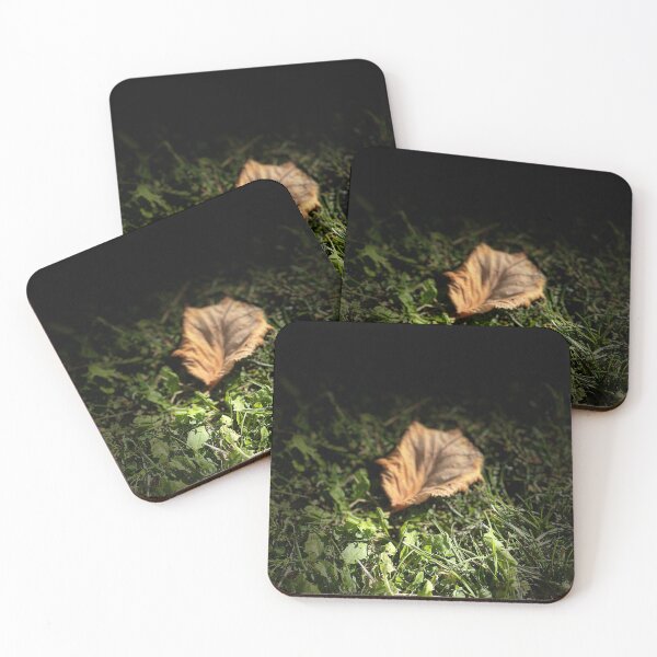 Item preview, A leaf on the grass designed and sold by AmkonyDesign.