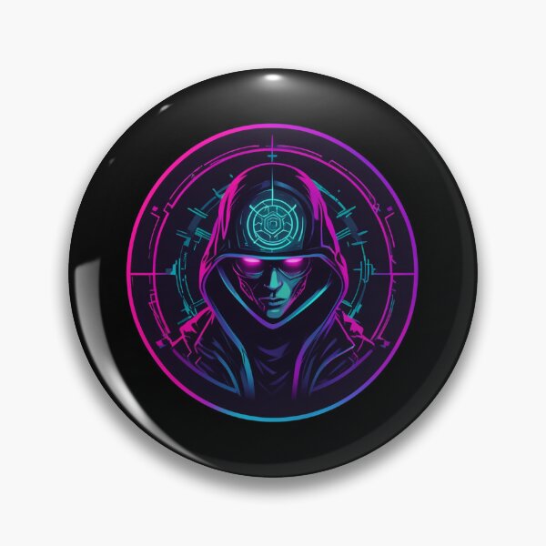 Item preview, Cyber Thug, Circular Logo, Cyberpunk Design designed and sold by Burn-Ego.