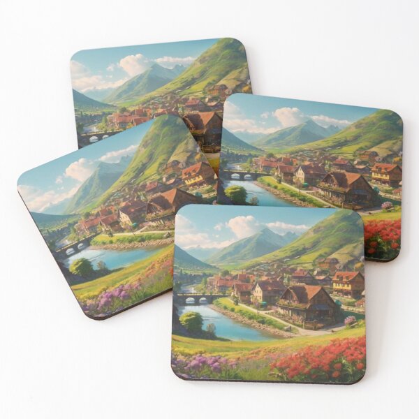 Item preview, Sunlit Meadows in the River Valley Village designed and sold by BlareBlare.